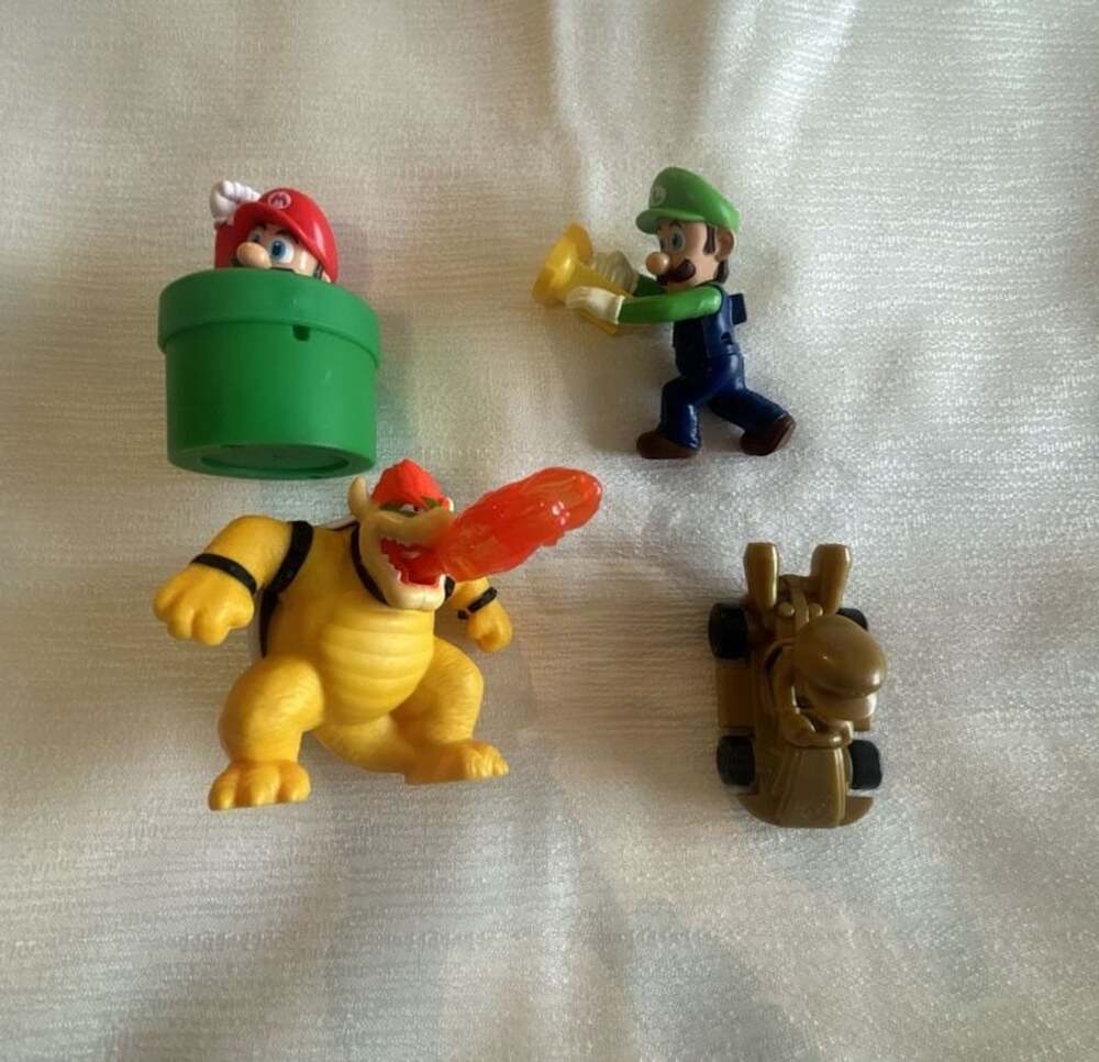McDonald's The Super Mario Bros. Movie Happy Meal Toy Lot